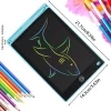 S65812227d0e24cfea4233c886cd0409dt.webp لوح كتابة ورسم إلكتروني محمول | مناسب للأطفال من 3 إلى 8 سنوات