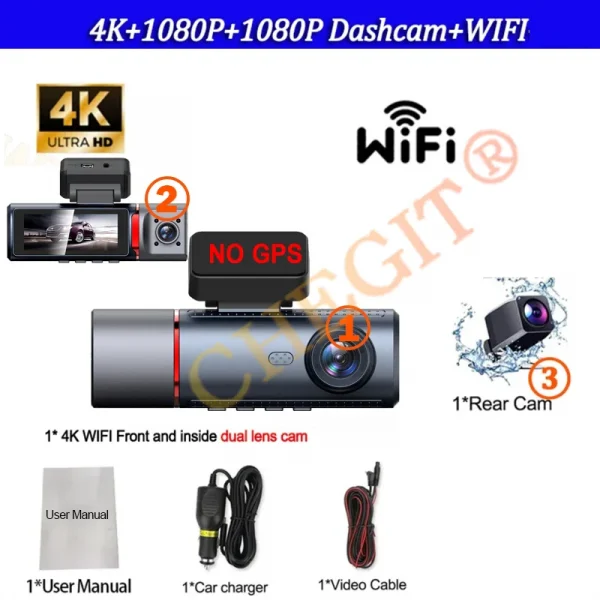 S881db71f811b492498b750ffb89ded0fC.webp كاميرا سيارة 4K ذكية مع GPS وواي فاي ومراقبة كاملة
